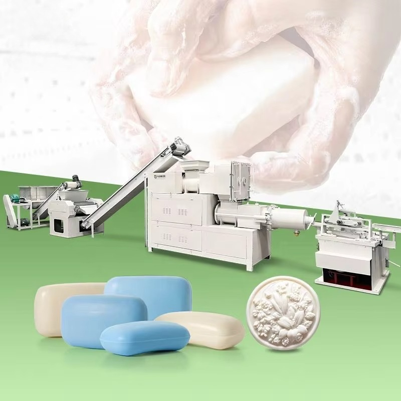 Soap Making Machine Small Scale - 業務用小型全自動洗濯石鹸製造機生産ライン（ホテル向け、カスタマイズ可能）