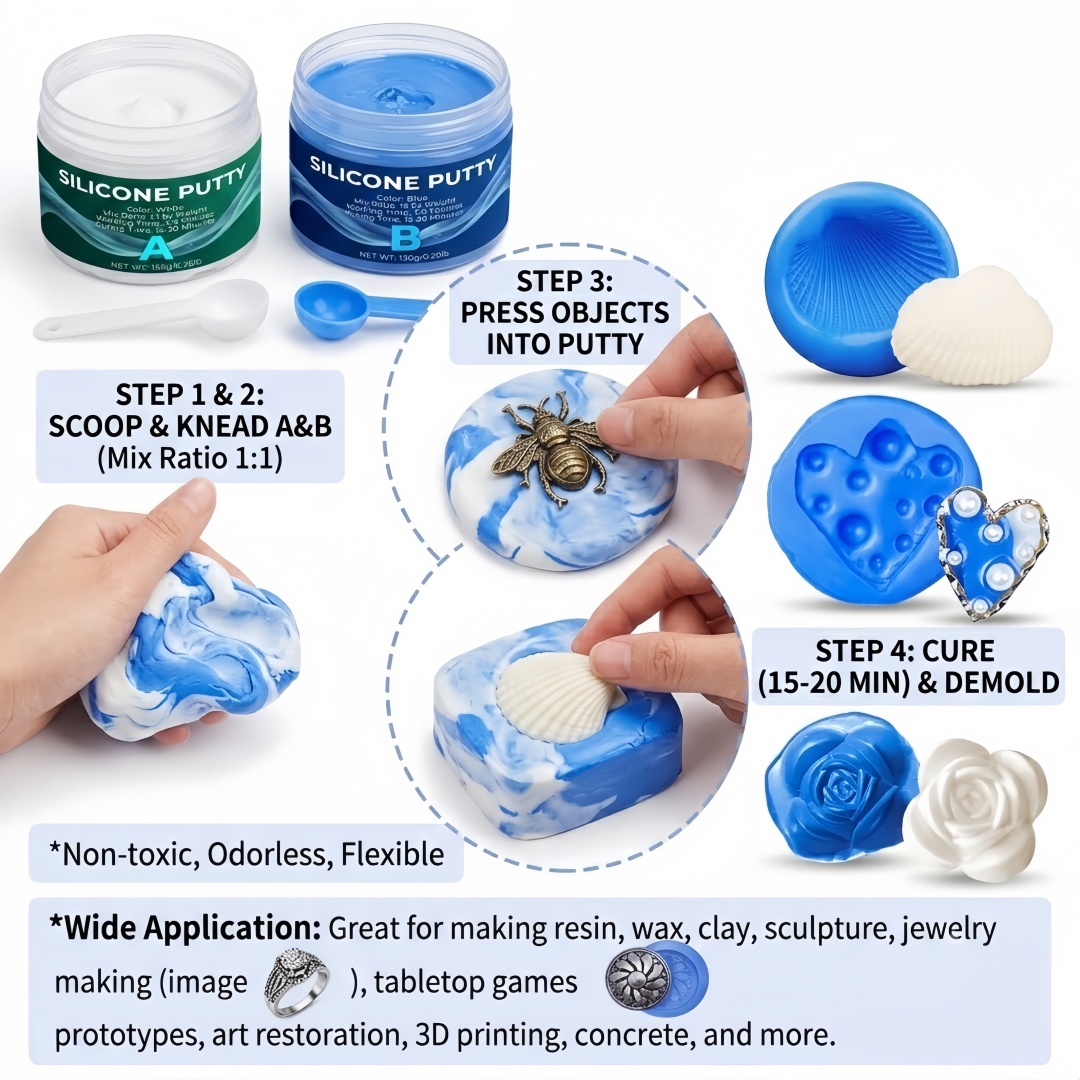 シリコーンパテ型作成用品 石膏キャンドル石鹸型用に簡単に成形 - Soap Making Bar のレビューと価格
