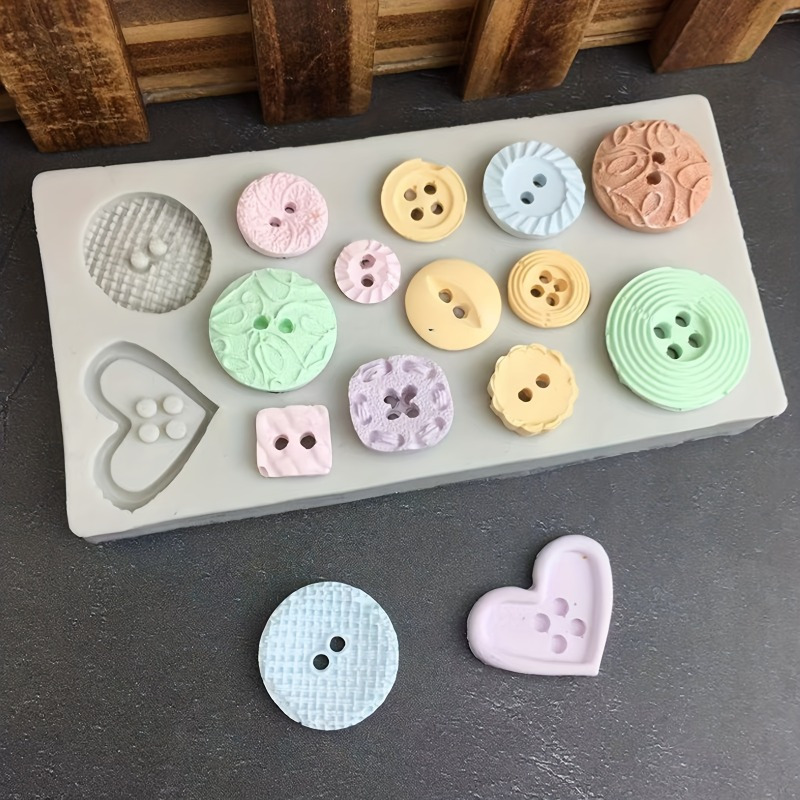 ボタン型シリコンモールド シリコンモールド 石鹸やキャンドル - Soap Making Bar のレビューと価格