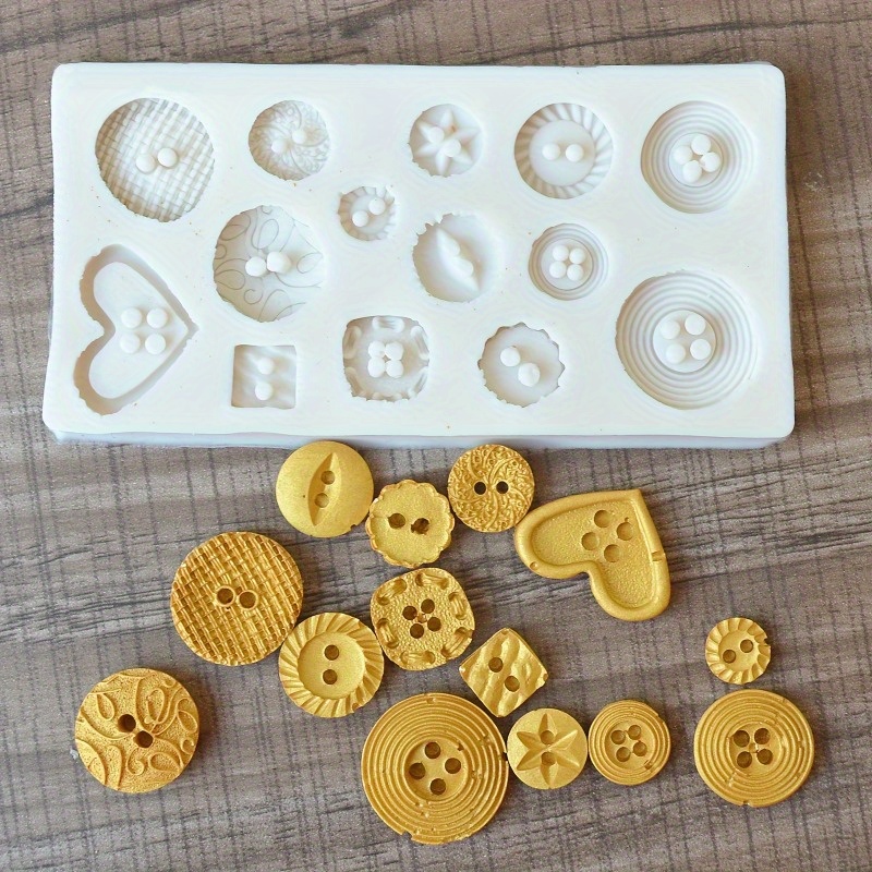 ボタン型シリコンモールド シリコンモールド 石鹸やキャンドル - Soap Making Bar のレビューと価格