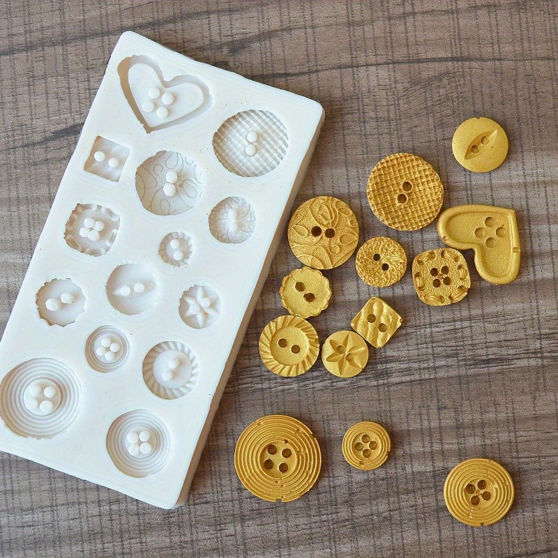 ボタン型シリコンモールド シリコンモールド 石鹸やキャンドル - Soap Making Bar のレビューと価格