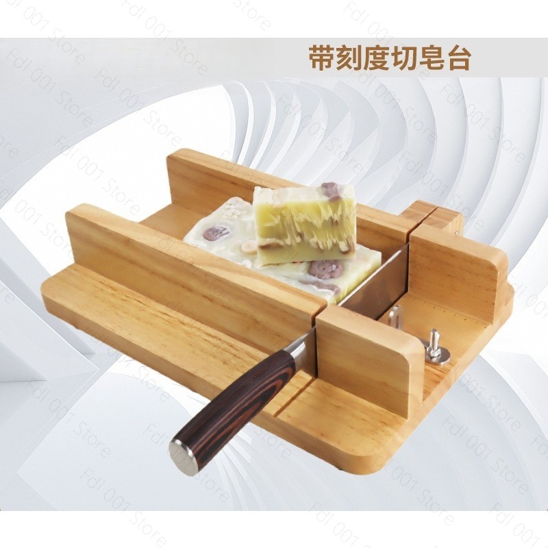 手作り石鹸カッターテーブル（目盛り付き）DIYスライシングツ - Soap Making Process のレビューと価格