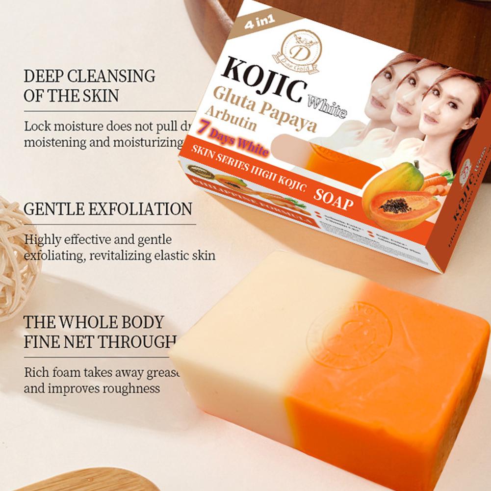 160g パパイヤ コジ酸 エッセンシャルオイル石鹸、ビタミ - Soap Making Fragrance Oil のレビューと価格