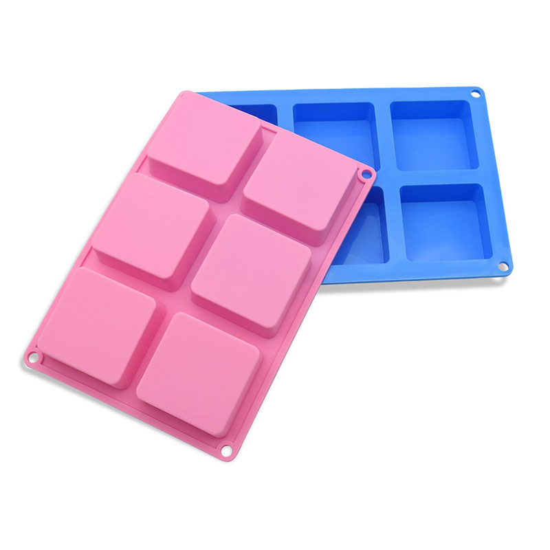 正方形のシリコン石鹸型,チョコレート,カップケーキ,コーンブ - Soap Making Bar のレビューと価格