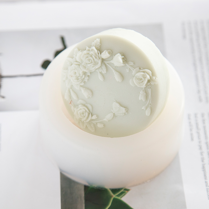 ラウンド形状バラの花手作り石鹸シリコーン型牡丹バラの花石鹸金 - Soap Making Things のレビューと価格