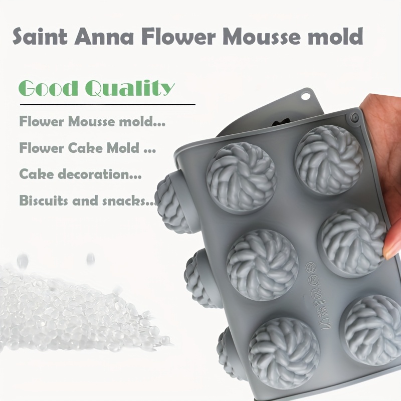 1個のケーキ型 サンタアナフローラル - 花の形をしたムース - Quality Soap Making Kit のレビューと価格