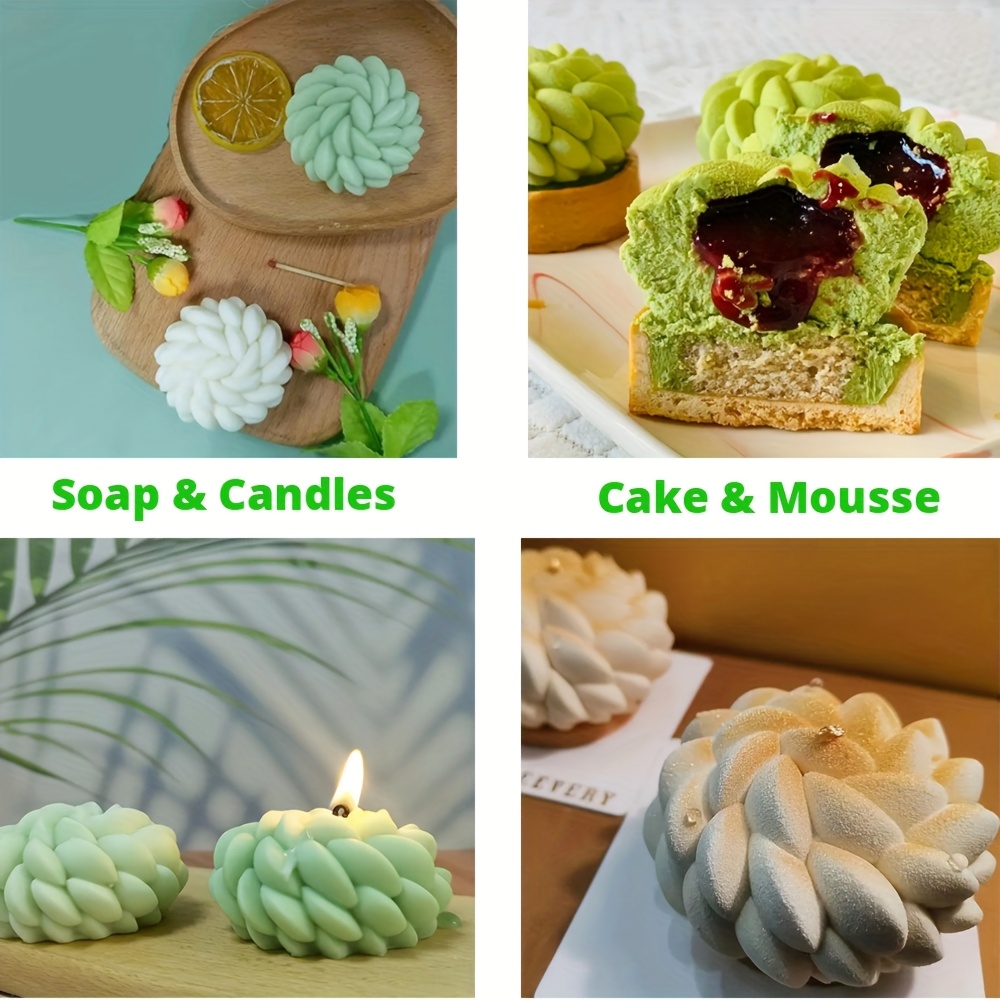 1個のケーキ型 サンタアナフローラル - 花の形をしたムース - Quality Soap Making Kit のレビューと価格