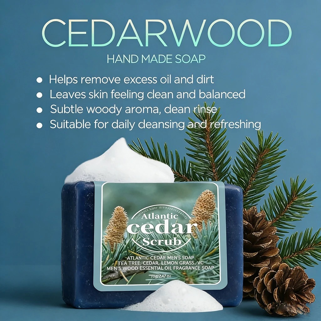 メンズ シダーエッセンシャルオイルソープ トラベルポータブル - Soap Making Fragrance Oil のレビューと価格