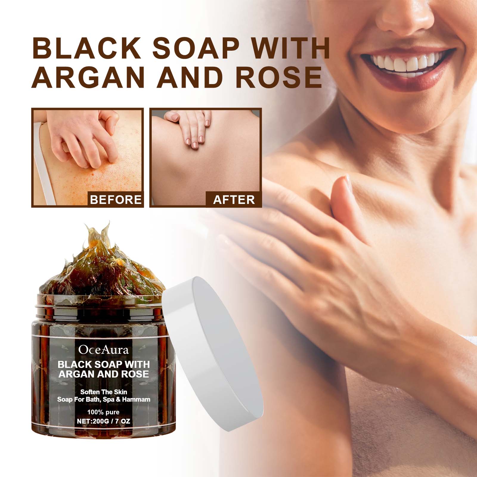 オセアウラ ブラックソープ アルガン＆ローズ配合 ブラックベ - Soap Making Fragrance Oil のレビューと価格