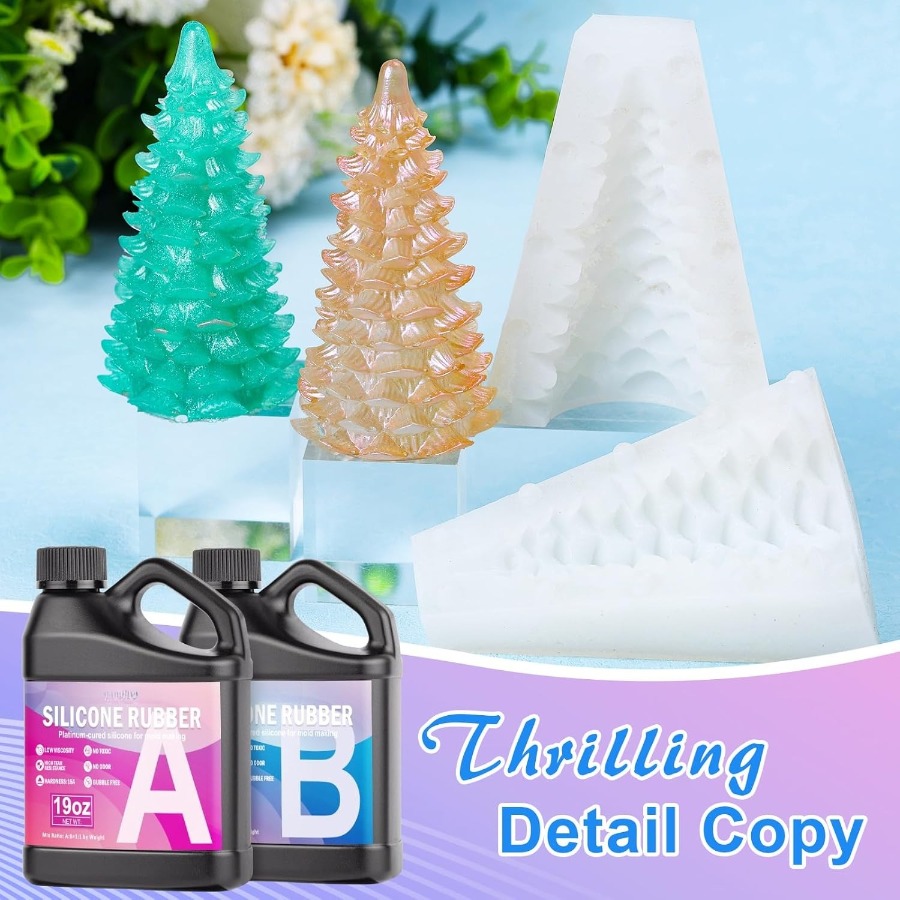 シリコンモールド作成キット、38.8オンス 15A弾性液体シ - Soap Making Bar のレビューと価格